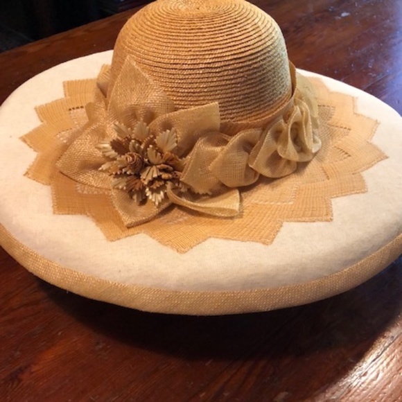 Burning Bush MillineryOne-of-a-kind, Custom Wide-Brimmed Hat